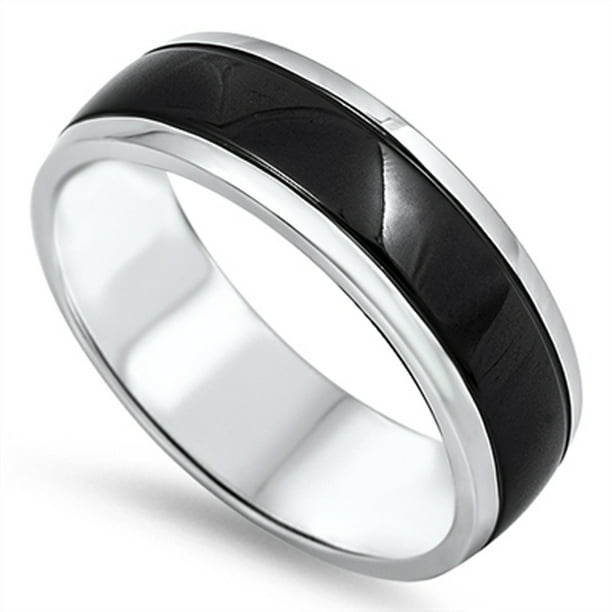 8 Size Stainless Steel Domed Band 8 Size Stainless Steel Domed Band